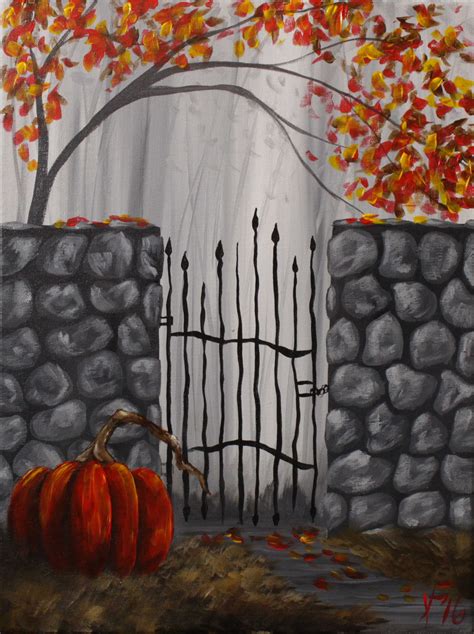 Fall Harvest Painting at PaintingValley.com | Explore collection of ...