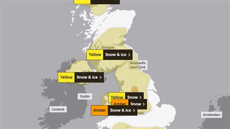 UK snow: Full list of areas forecast to get it in the UK this week | UK ...