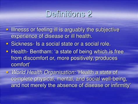 PPT - Sociology of Health and Illness PowerPoint Presentation, free ...