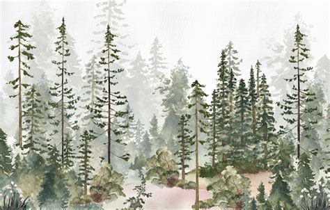 Watercolor Pine Tree Painting | ubicaciondepersonas.cdmx.gob.mx