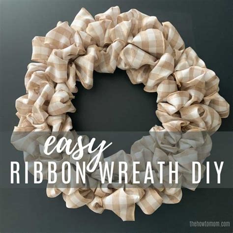 How to Make a Ribbon Wreath - Easy! (2023)