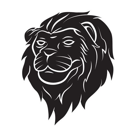 Lion Head tattoo illustration 19797124 Vector Art at Vecteezy