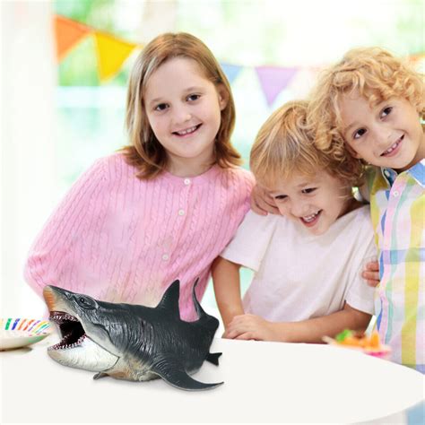 Large Shark Toys High Simulation Megalodon Toy Realistic Sea Creature for Kids Ⓓ | eBay