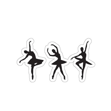 Dance Waterproof Vinyl Sticker, Sticker for Dancer, Ballet Stickers ...