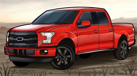 ford f 150 truck drawing - Cyril Pogue