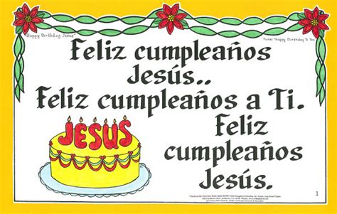 Feliz Cumpleaños Jesus (Happy Birthday Jesus) - Child Evangelism ...