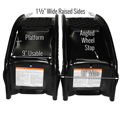 4,000 lb Pair - Auto Steel Vehicle Oil Change Ramps | Discount Ramps