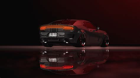 3840x2160 Dodge Charger Coupe Rear 4k 4K ,HD 4k Wallpapers,Images,Backgrounds,Photos and Pictures