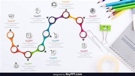 Smartart Process Template