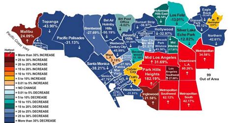 Los Angeles Map Of Neighborhoods