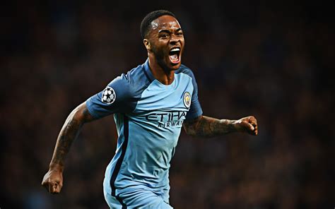 Download wallpapers Raheem Sterling, 4k, match, football stars, Manchester City, English ...