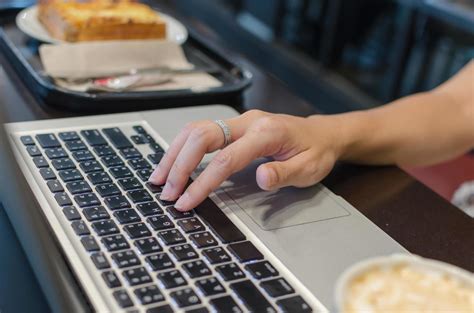 Computer keyboard hand 1960365 Stock Photo at Vecteezy