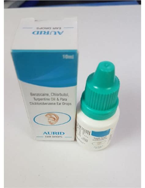 Aurid Ear Drops, Packaging Type: Bottle, Packaging Size: 10 ml at Rs 75 ...