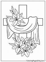 50  Easter Cross Coloring Pages Free Printable PDF JPG PNG & Online sketch template