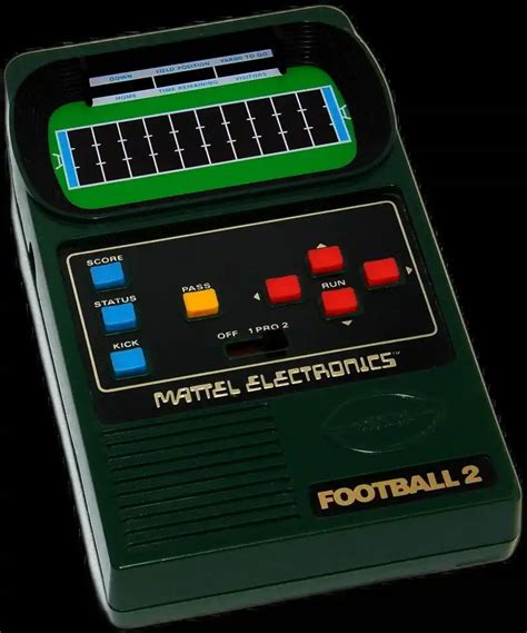 Mattel Electronics Football II Console - Consolevariations