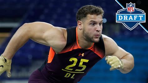 2019 NFL Draft Highlights: Ohio State DL Nick Bosa Highlights | B1G Football - YouTube