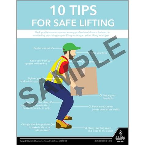 Safe Heavy Lifting Safety Poster Safety Posters Australia - Bank2home.com