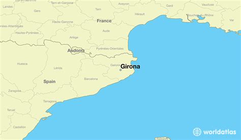 Where is Girona, Spain? / Girona, Catalonia Map - WorldAtlas.com