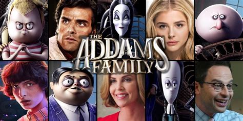 The Addams Family 2019 Voice Cast & Character Guide