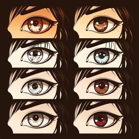 Oriental Cartoon Eyes