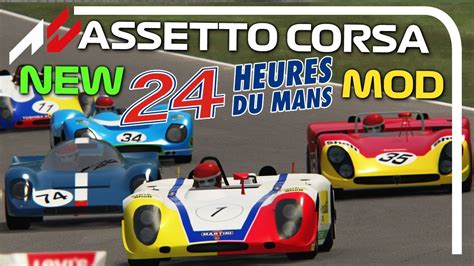 Assetto Corsa Le Mans Heroes Mod Porsche 908 3 - YouTube