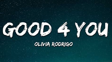 Olivia Rodrigo - good 4 u (Lyrics) - YouTube