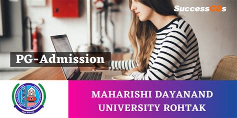 Maharshi Dayanand University PG Admission 2020, Courses, Application Form