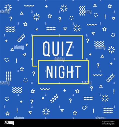 Quiz night logo hi-res stock photography and images - Alamy