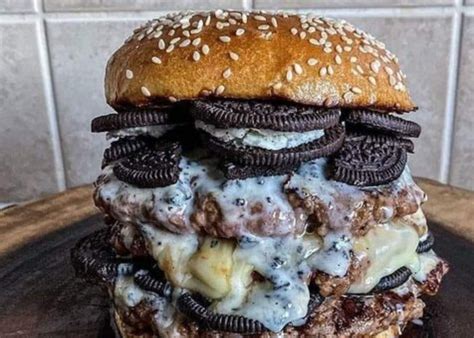 Confusing the taste buds? This Oreo beef burger is driving netizens wild