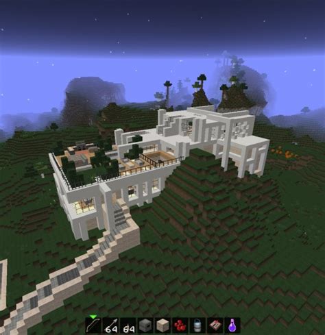 Mountain Mansion Minecraft Map