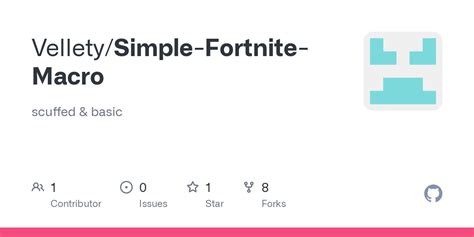 GitHub - Vellety/Simple-Fortnite-Macro: scuffed & basic