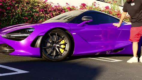 RDBLA - Purple Mclaren 720S - YouTube