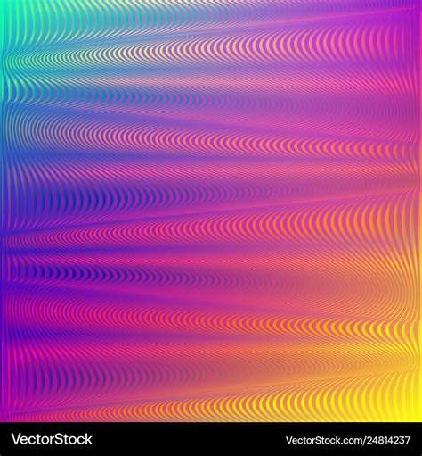 Rainbow gradient background glitch effect Vector Image