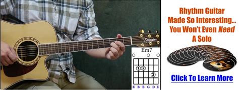 Multimedia Rhythm Guitar Lessons - Strumming, Picking & Phrasing