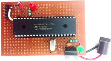 LED Interfacing with PIC Microcontroller: Circuit Diagram & Code