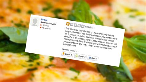 Pizza place on a quest to become the worst reviewed restaurant on Yelp ...