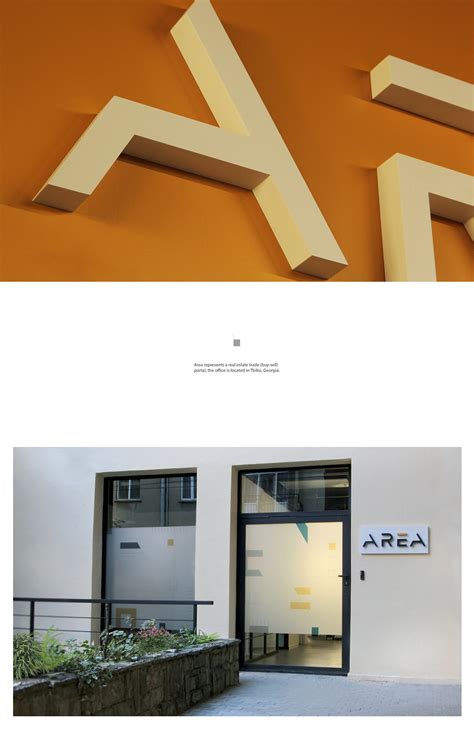 AREA • logo and brand identity on Behance