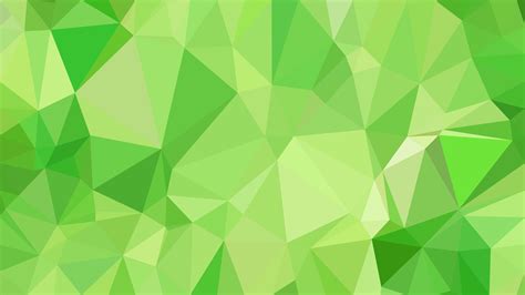 Free Abstract Green Polygonal Background