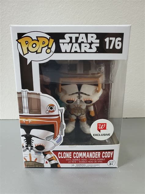 Funko Pop Star Wars Clone Commander Cody #176 Walgreens Exclusive w/ Protector for Sale - Final ...