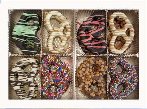 Stutz Candy Double Tray Gourmet Chocolate Pretzel Gift Box