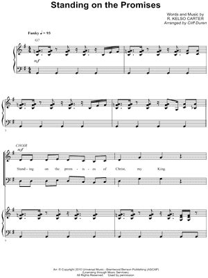 "Standing on the Promises" Sheet Music - 7 Arrangements Available ...