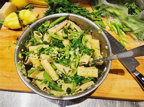 Pasta Salad with Peas and Parmesan — Alison Roman