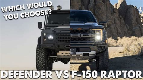 Ford Raptor or Corvette-powered Defender, which would you choose? - Autoblog