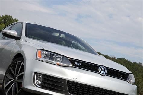 (Above): Exterior view of the 2012 Volkswagen Jetta GLI.