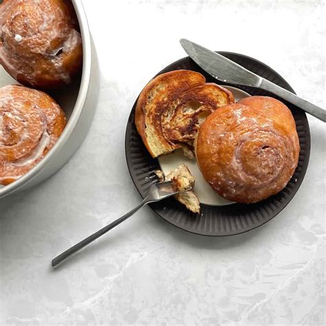 Grilled Glazed Honey Bun Recipe : Ugly Duckling Bakery