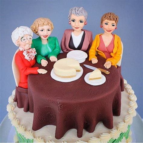 Beautiful cake done by @breyannes_sweets Youre an incredible talent #goldengirls #thegoldengirls ...