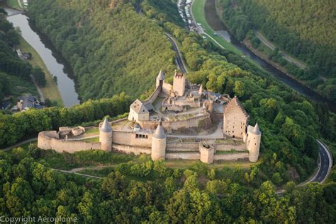 Bourscheid castle © Aeroplume / ONT | Belgium travel photography, Scotland castles, Castle