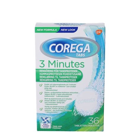 Corega Tabs 3 minutes – Ugleapotek