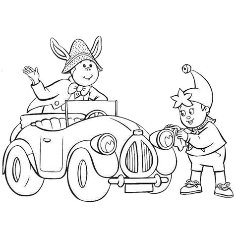 Drawing Noddy #44608 (Cartoons) – Printable coloring pages