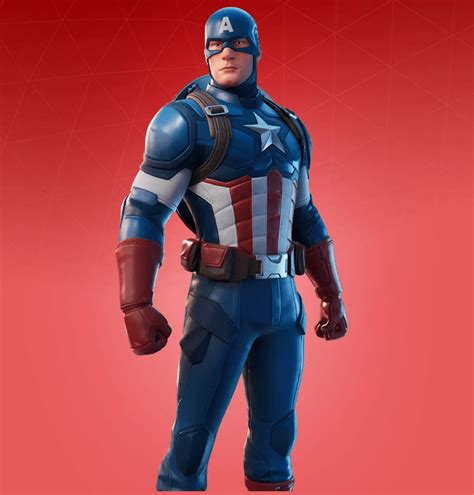 Skin Capitán América (Captain America) - Skins de Fornite